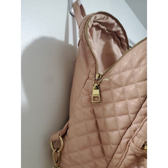 Bebe Purse Medium Backpack Pink Gold - Picture 5 of 8